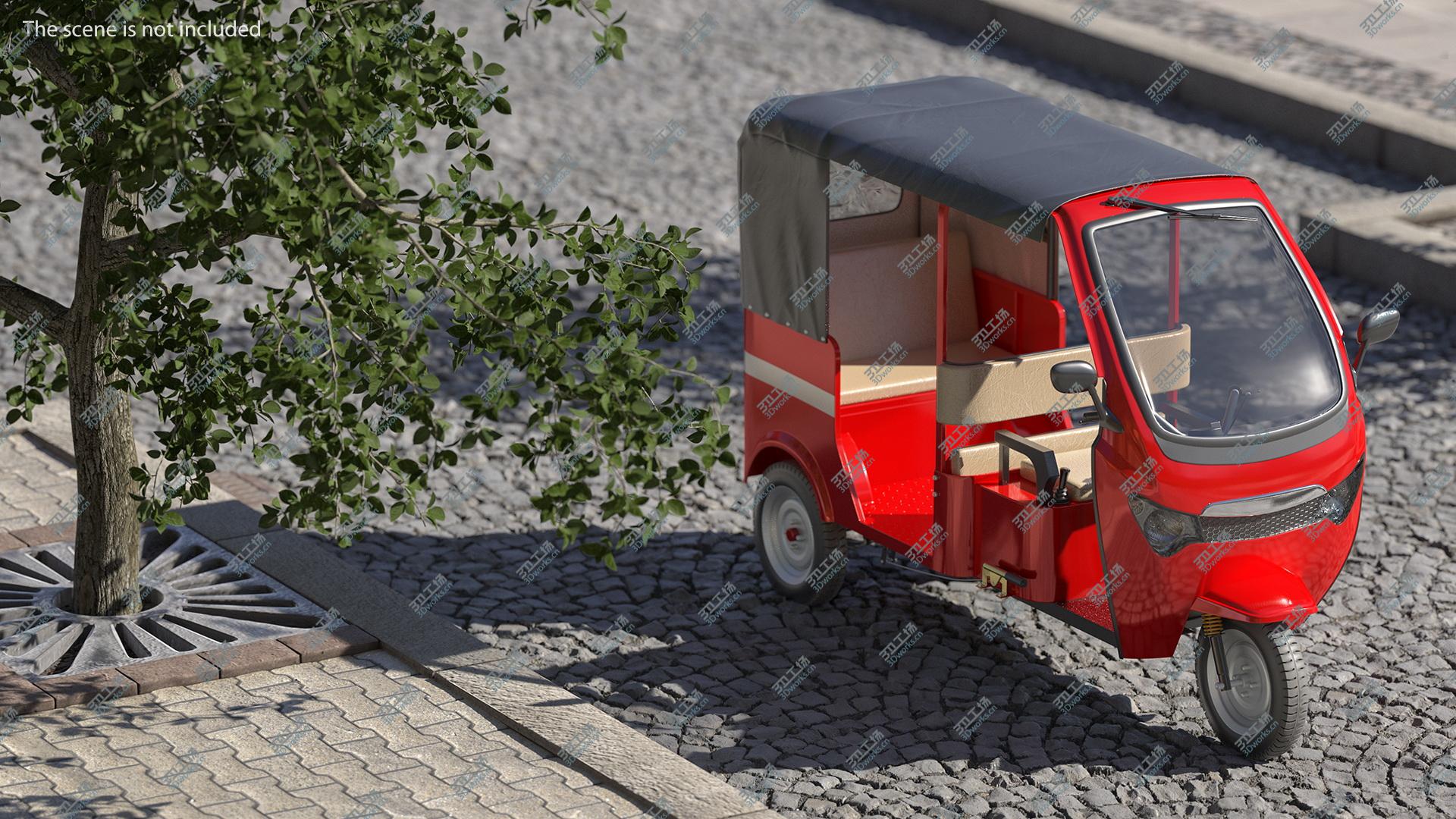 images/goods_img/2021040232/Electric Passenger Tricycle Rickshaw 3D model/5.jpg